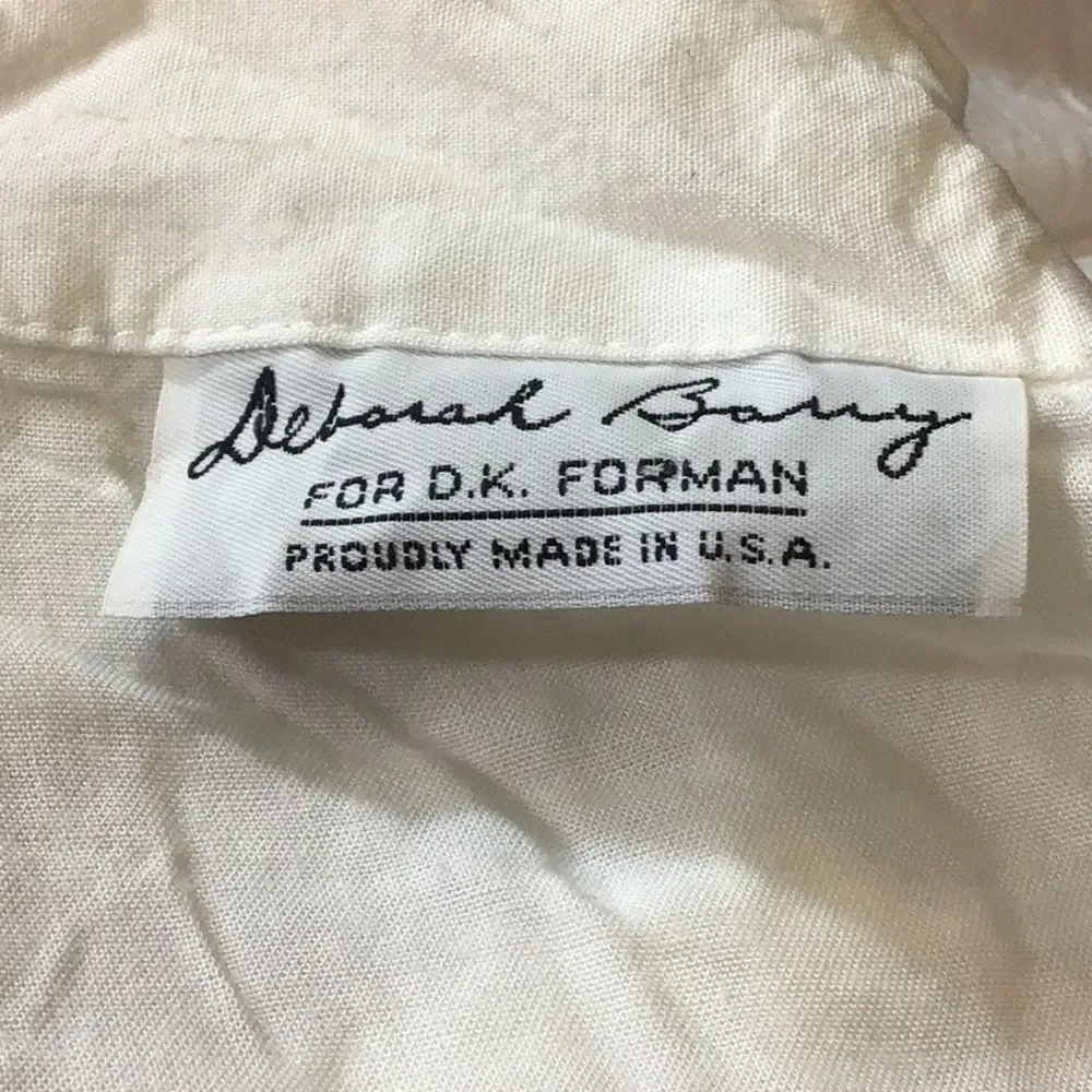 VTG, Deborah Barry For D.K. Forman Women’s Top Blouse Made In USA Size Large